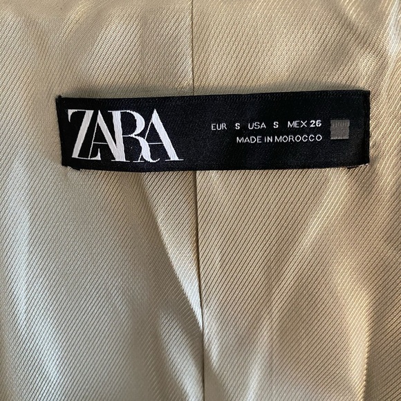 Zara Classic Tan Women's Jacket - Picture 6 of 7